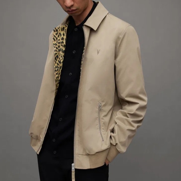 All saints Randall Ramskull Jacket - Picture 3 of 8